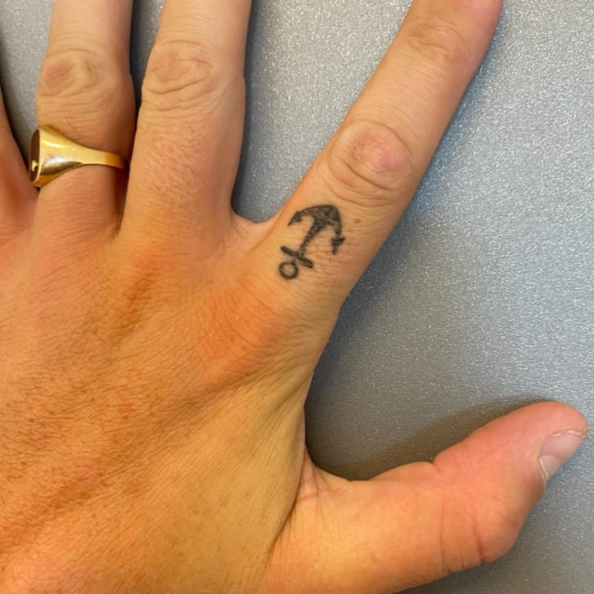 Tatouage mini sur le doigt - densité moyenne - moins de 7 jours - Mixed - Décoratif